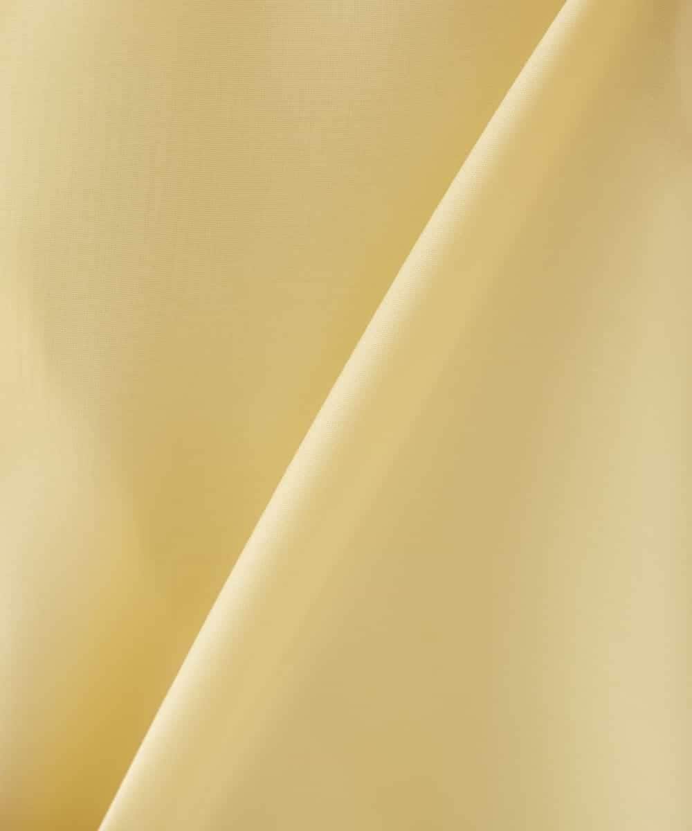 K2BGD33044 a.v.v(アー・ヴェ・ヴェ) 【洗える/接触冷感】クロップド丈セミシアーシャツ ブラウン×アイボリーストライプ柄