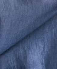 K2BGD35049 a.v.v(アー・ヴェ・ヴェ) 【2WAY】シアーデニムドルマンシャツ ネイビー