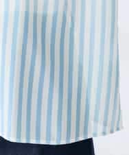 K2BGD50044 a.v.v(アー・ヴェ・ヴェ) ストライプシアーシャツ ライトブルー