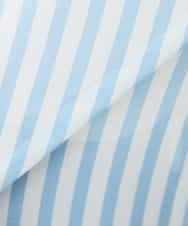 K2BGD50044 a.v.v(アー・ヴェ・ヴェ) ストライプシアーシャツ ライトブルー