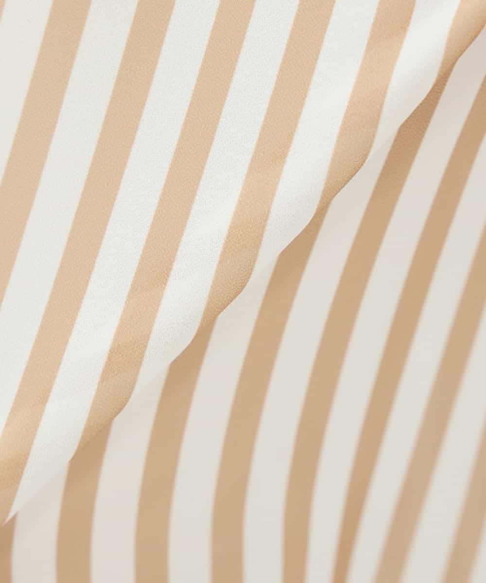 K2BGD50044 a.v.v(アー・ヴェ・ヴェ) ストライプシアーシャツ ライトブルー