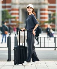 K2BHD37049 a.v.v(アー・ヴェ・ヴェ) ドルマンTブラウス【セットアップ対応】 グレージュ