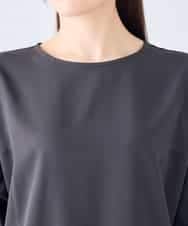 K2BHD37049 a.v.v(アー・ヴェ・ヴェ) ドルマンTブラウス【セットアップ対応】 グレージュ