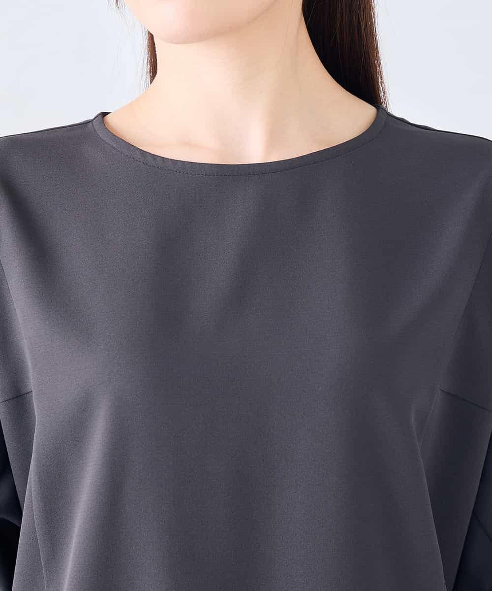 K2BHD37049 a.v.v(アー・ヴェ・ヴェ) ドルマンTブラウス【セットアップ対応】 グレージュ