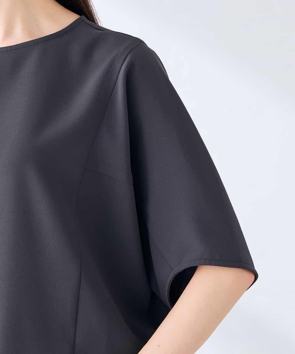 K2BHD37049 a.v.v(アー・ヴェ・ヴェ) ドルマンTブラウス【セットアップ対応】 グレージュ