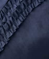 K2BHD39049 a.v.v(アー・ヴェ・ヴェ) フロントフリルデザインブラウス ネイビー