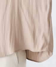 K2BHD40044 a.v.v(アー・ヴェ・ヴェ) Vネックギャザーブラウス アイボリー