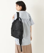 K2BHP63044 a.v.v(アー・ヴェ・ヴェ) スキッパーストライプシャツ ブルー