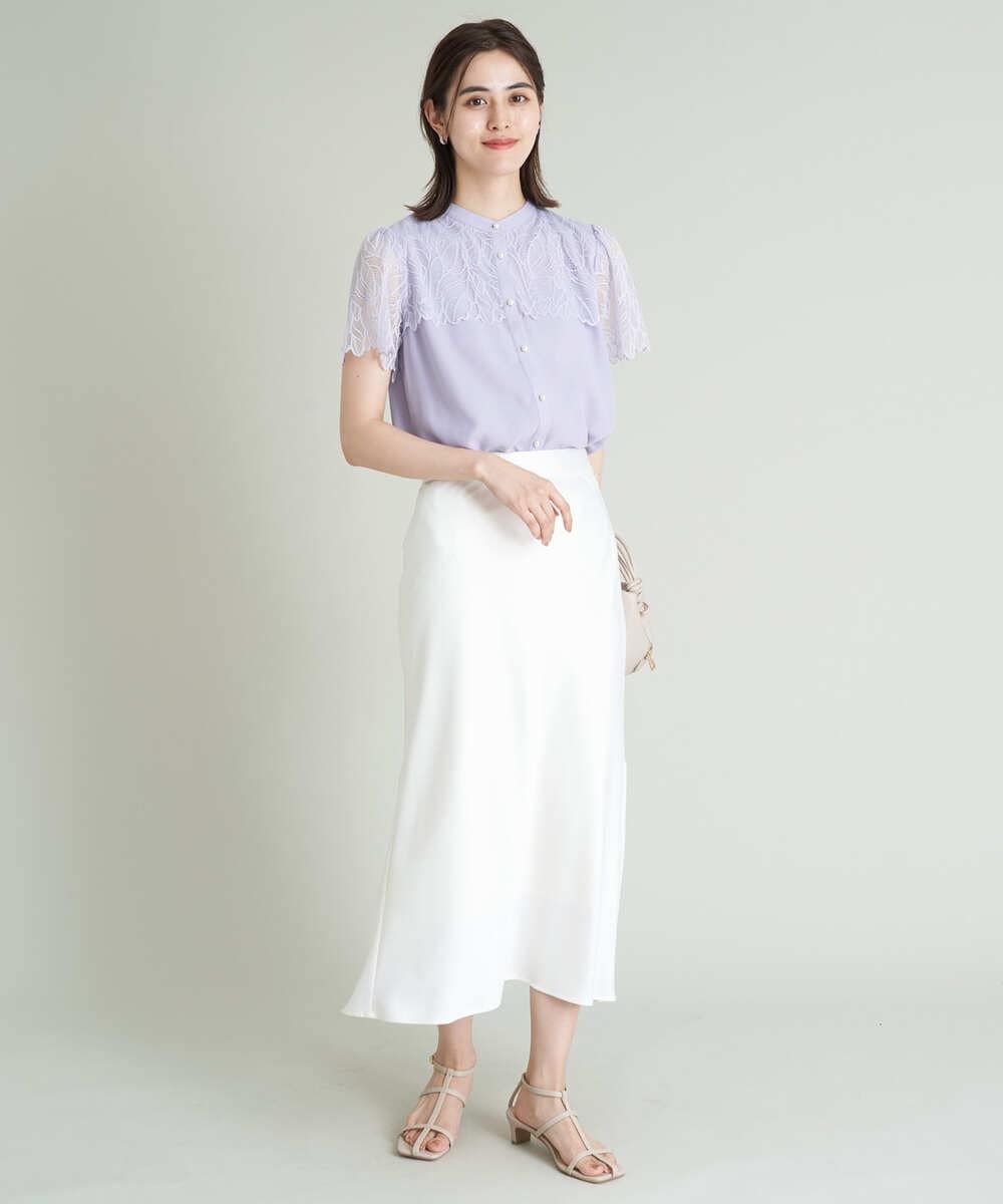 wa...lance EMBROIDERY ブラウス　定価32,000円