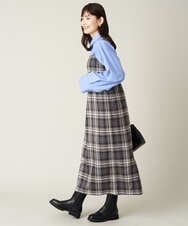 K2BJS02044 a.v.v(アー・ヴェ・ヴェ) スリットスリーブシャツ ベージュ