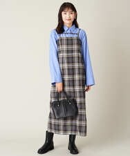 K2BJS02044 a.v.v(アー・ヴェ・ヴェ) スリットスリーブシャツ ベージュ