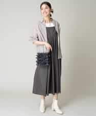 K2BJV06044 a.v.v(アー・ヴェ・ヴェ) シアーチェックシャツ ベージュ