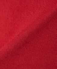 K2CAD40049 a.v.v(アー・ヴェ・ヴェ) 【洗える】クルーネック美ラクるカーディガン レッド