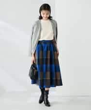 K2CAD41049 a.v.v(アー・ヴェ・ヴェ) 【洗える】Vネック美ラクるカーディガン レッド