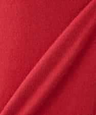 K2CAD41049 a.v.v(アー・ヴェ・ヴェ) 【洗える】Vネック美ラクるカーディガン レッド