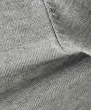 K2CAD41049 a.v.v(アー・ヴェ・ヴェ) 【洗える】Vネック美ラクるカーディガン レッド