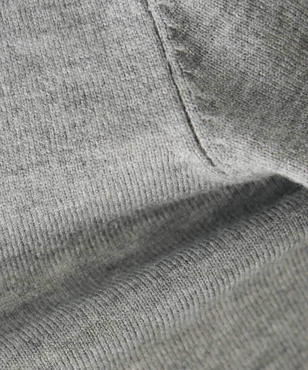 K2CAD41049 a.v.v(アー・ヴェ・ヴェ) 【洗える】Vネック美ラクるカーディガン レッド