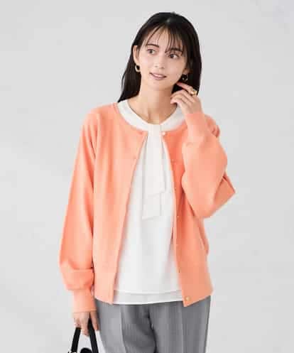 K2CBD20049 a.v.v 【2WAY】クルーネッククロップドカーディガン