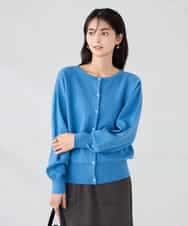 K2CBD20049 a.v.v(アー・ヴェ・ヴェ) 【2WAY】クルーネッククロップドカーディガン オレンジ