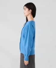 K2CBD20049 a.v.v(アー・ヴェ・ヴェ) 【2WAY】クルーネッククロップドカーディガン オレンジ