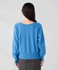 K2CBD20049 a.v.v(アー・ヴェ・ヴェ) 【2WAY】クルーネッククロップドカーディガン オレンジ