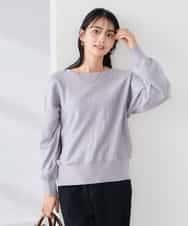 K2CBD20049 a.v.v(アー・ヴェ・ヴェ) 【2WAY】クルーネッククロップドカーディガン ラベンダー