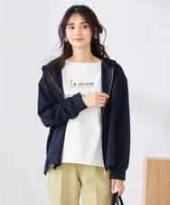 K2CED04054 a.v.v(アー・ヴェ・ヴェ) バックフレアダンボールパーカー ネイビー