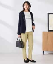 K2CED04054 a.v.v(アー・ヴェ・ヴェ) バックフレアダンボールパーカー ネイビー