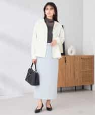 K2CED04054 a.v.v(アー・ヴェ・ヴェ) バックフレアダンボールパーカー ネイビー