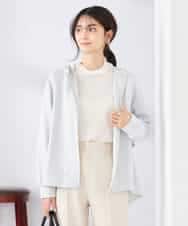 K2CED04054 a.v.v(アー・ヴェ・ヴェ) バックフレアダンボールパーカー ネイビー