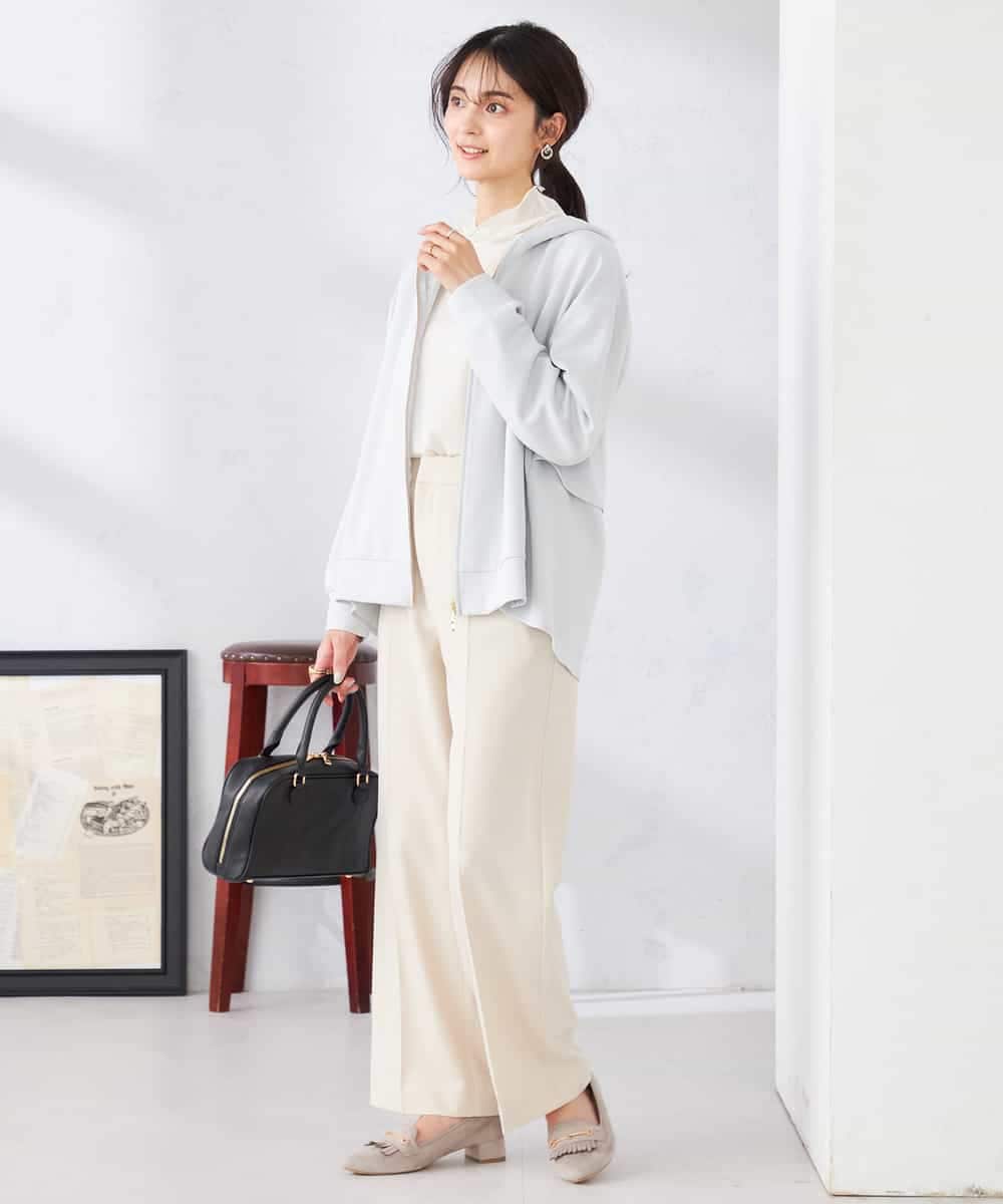 K2CED04054 a.v.v(アー・ヴェ・ヴェ) バックフレアダンボールパーカー ネイビー