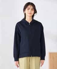 K2CED04054 a.v.v(アー・ヴェ・ヴェ) バックフレアダンボールパーカー ネイビー