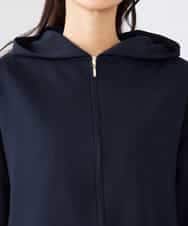 K2CED04054 a.v.v(アー・ヴェ・ヴェ) バックフレアダンボールパーカー ネイビー