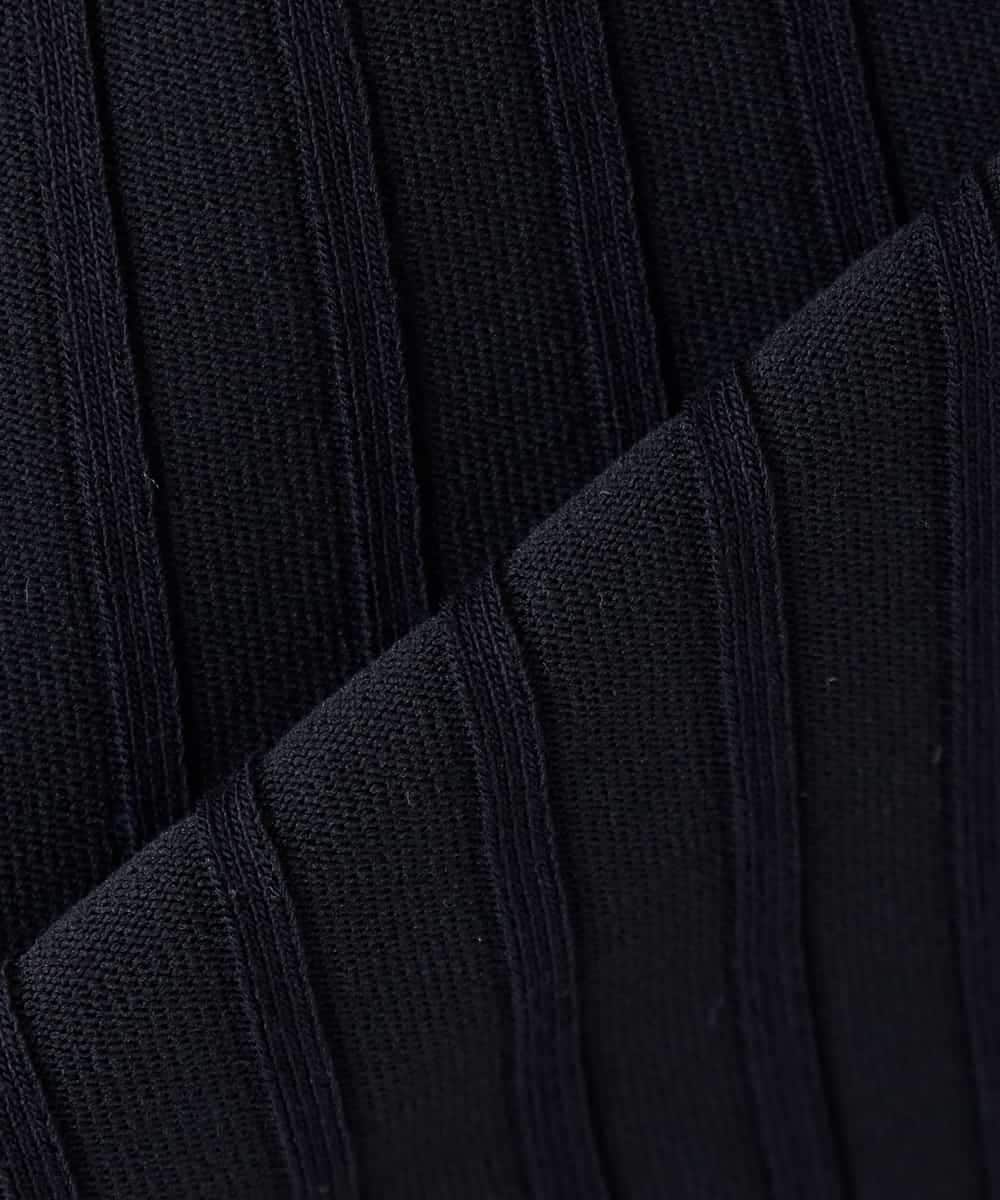 K2CFD06054 a.v.v(アー・ヴェ・ヴェ) プリーツ編みVネックニットカーディガン グリーン