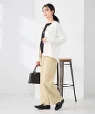 K2CFD35059 a.v.v(アー・ヴェ・ヴェ) ダンボールジップカーディガン ネイビー