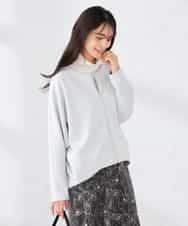 K2CFD35059 a.v.v(アー・ヴェ・ヴェ) ダンボールジップカーディガン ネイビー