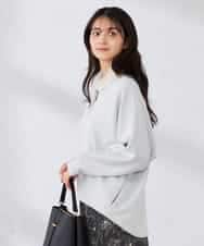 K2CFD35059 a.v.v(アー・ヴェ・ヴェ) ダンボールジップカーディガン ネイビー