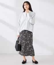 K2CFD35059 a.v.v(アー・ヴェ・ヴェ) ダンボールジップカーディガン ネイビー