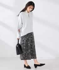 K2CFD35059 a.v.v(アー・ヴェ・ヴェ) ダンボールジップカーディガン ネイビー