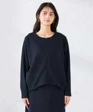 K2CFD35059 a.v.v(アー・ヴェ・ヴェ) ダンボールジップカーディガン ネイビー