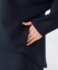 K2CFD35059 a.v.v(アー・ヴェ・ヴェ) ダンボールジップカーディガン ネイビー