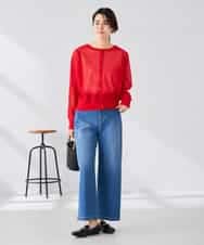 K2CGD08044 a.v.v(アー・ヴェ・ヴェ)  【前後2WAY】シアードルマンカーディガン レッド