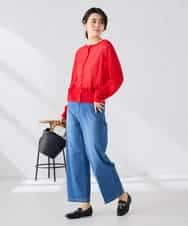 K2CGD08044 a.v.v(アー・ヴェ・ヴェ)  【前後2WAY】シアードルマンカーディガン レッド