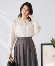 K2CGD08044 a.v.v(アー・ヴェ・ヴェ)  【前後2WAY】シアードルマンカーディガン レッド