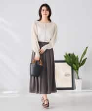 K2CGD08044 a.v.v(アー・ヴェ・ヴェ)  【前後2WAY】シアードルマンカーディガン レッド