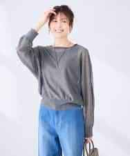 K2CGD08044 a.v.v(アー・ヴェ・ヴェ)  【前後2WAY】シアードルマンカーディガン レッド