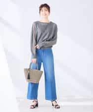 K2CGD08044 a.v.v(アー・ヴェ・ヴェ)  【前後2WAY】シアードルマンカーディガン レッド