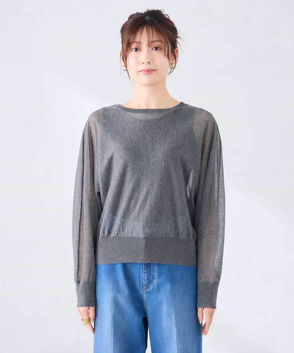 K2CGD08044 a.v.v(アー・ヴェ・ヴェ)  【前後2WAY】シアードルマンカーディガン レッド