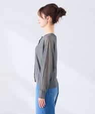 K2CGD08044 a.v.v(アー・ヴェ・ヴェ)  【前後2WAY】シアードルマンカーディガン レッド