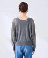 K2CGD08044 a.v.v(アー・ヴェ・ヴェ)  【前後2WAY】シアードルマンカーディガン レッド